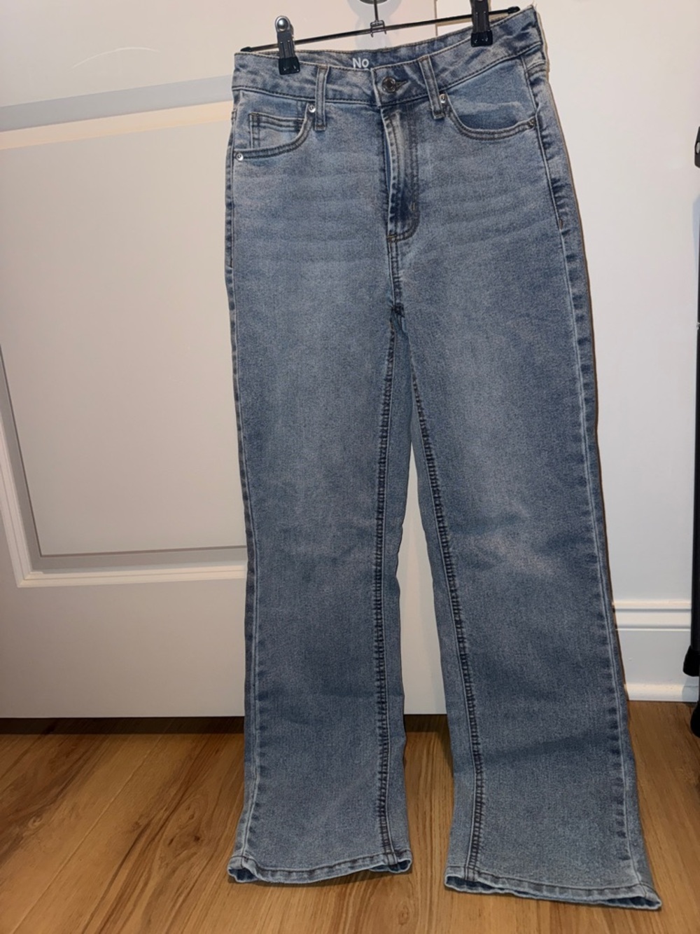 No Boundaries Light Blue Wide-Leg Jeans